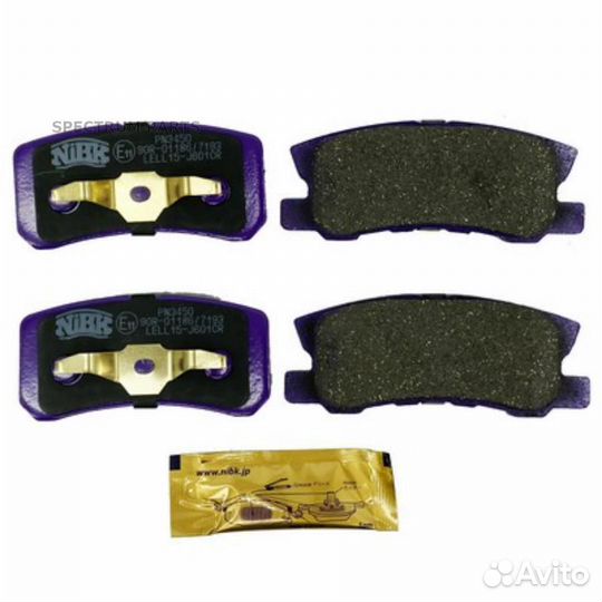Колодки NiBK PN3450 nibk PN3450