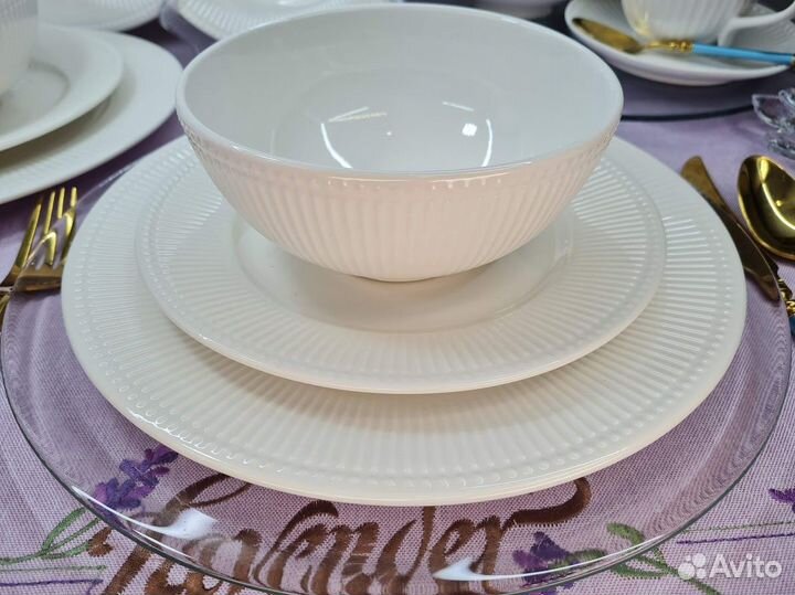 Блюдо стеклянное Bormioli Rocco Италия 31 см