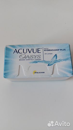 Линзы контактные acuvue oasys двухнедельные