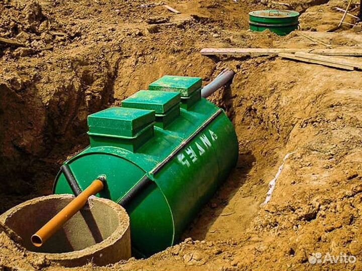 Септик эко Аквалос 4 канализационный