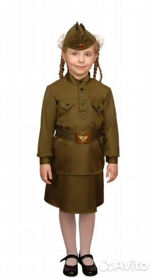 Детская военная форма на девочку