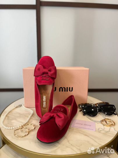 Балетки Miu miu