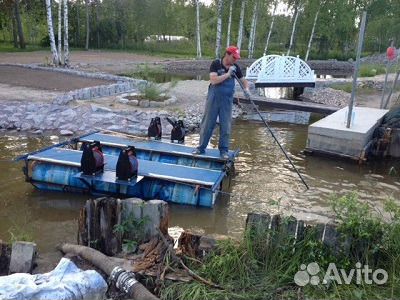 Услуги, аренда миниземснаряда, шламового насоса