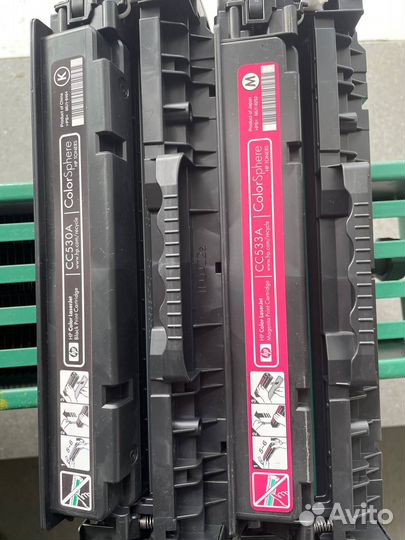 Пустые картриджи HP 125a и HP 304a