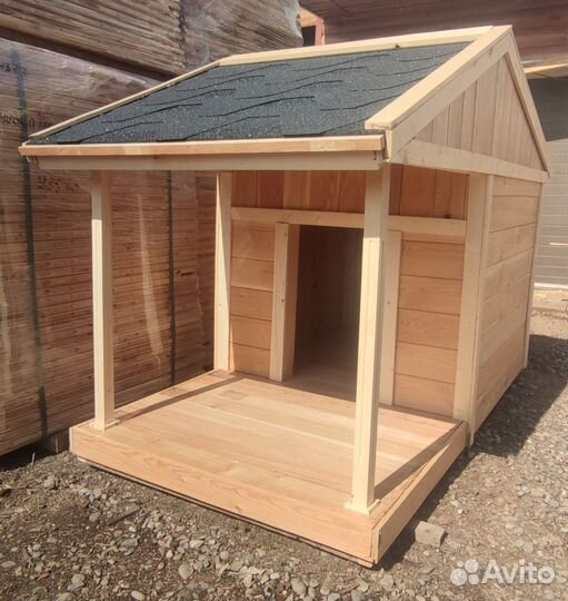 Будка для собаки утепленная
