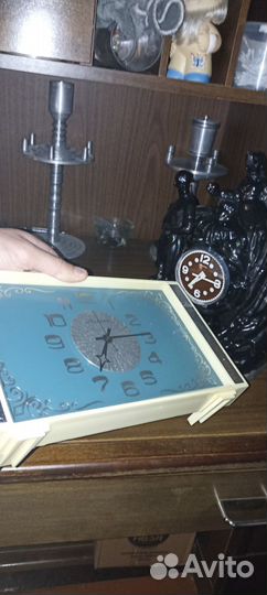 Часы молния настольные гост 1975 квадратные СССР