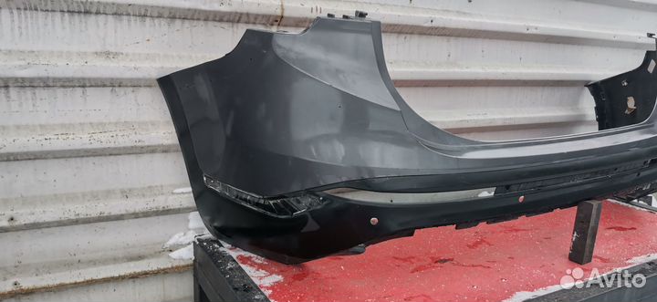 Бампер задний Hyundai Santa Fe 4 Рестайлинг TM