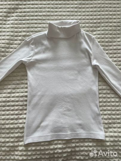 Водолазка 7 лет белая