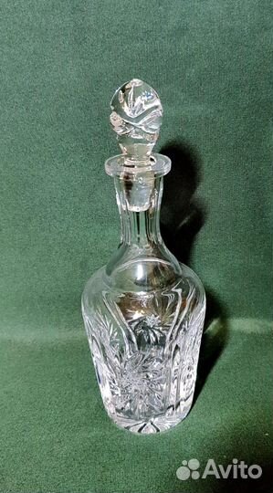 Графинчик с рюмочками. 250 мл. Хрусталь