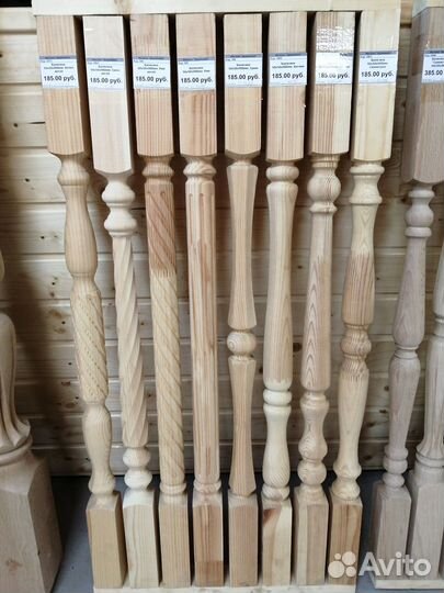 Балясины и столбы для лестницы