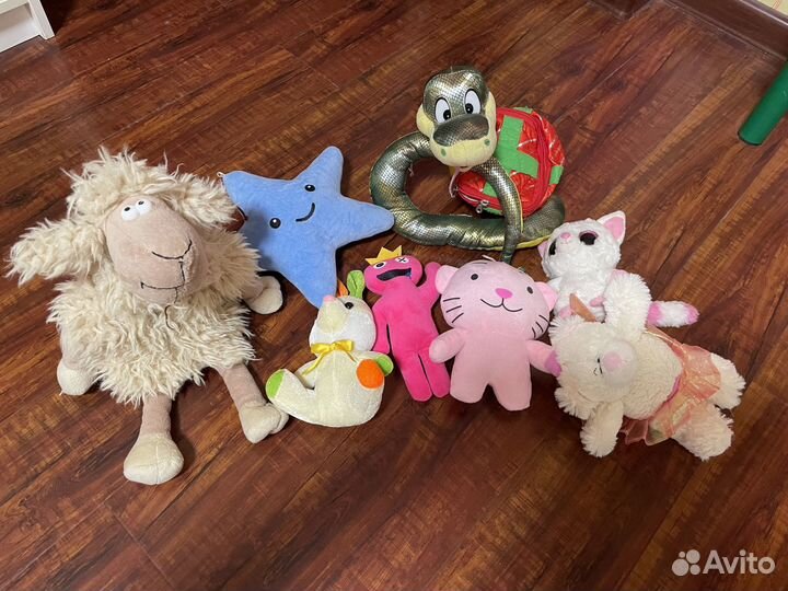 Мягкие игрушки пакетом бесплатно