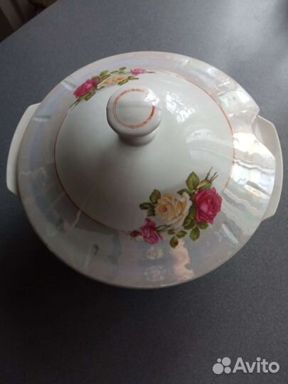 Супница СССР перламутр