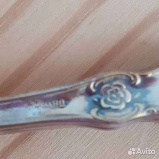 Кофейные ложки, мельхиор, посеребренные СССР