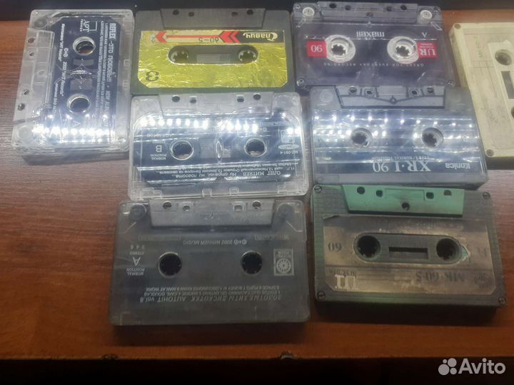 Аудиокассеты б/у