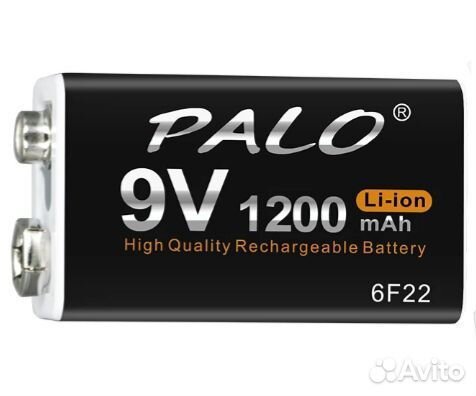 Крона батарейка аккумулятор 9v