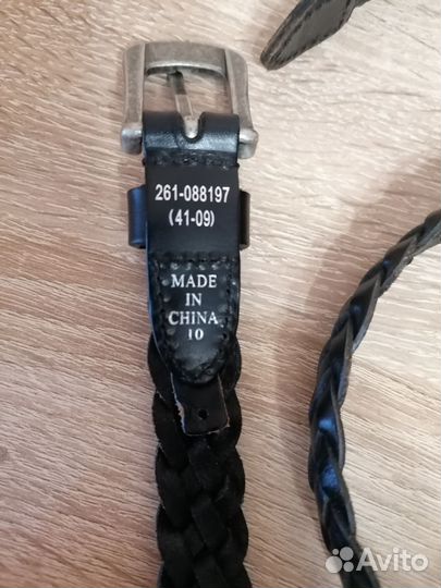 Кожаный ремень Uniqlo, новый