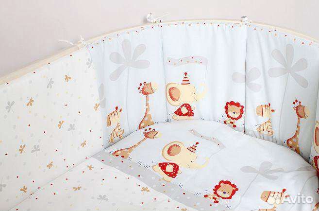 Бортики в детскую кроватку