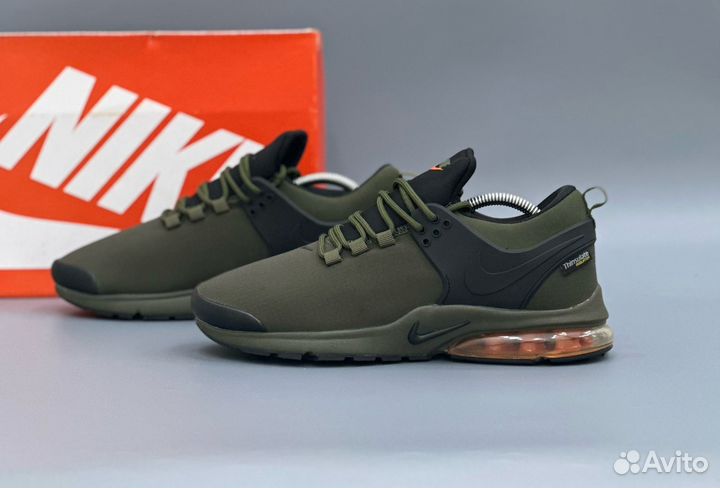 Nike Air Presto термо зимние кроссовки