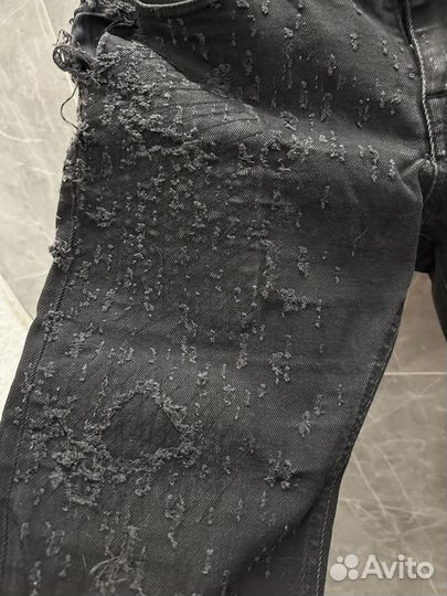 Just cavalli джинсы черные мужские