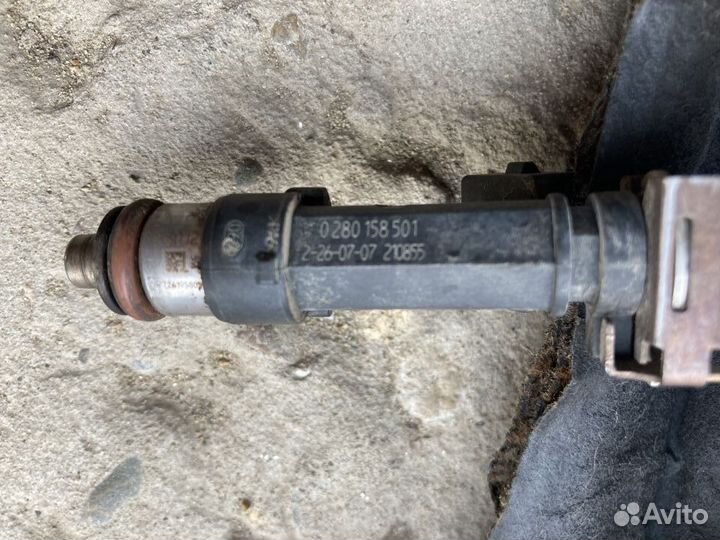 Топливная рампа с форсунками Опель Корса D Z14XEP