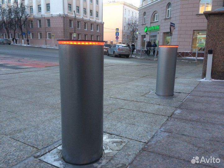 Ремонт боллардов (дорожных блокираторов)