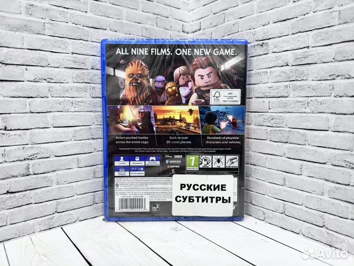 Lego Star Wars The Skywalker Saga (Новый диск) PS4