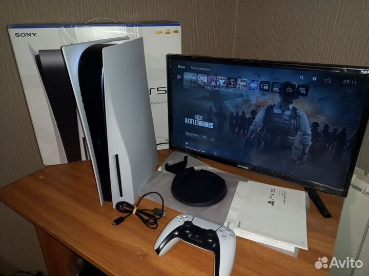 Sony PS5 с дисководом + 74 игры