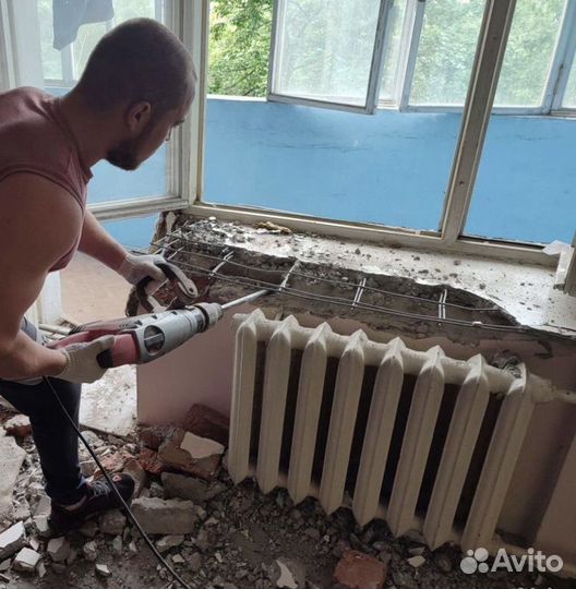 Демонтажные работы демонтаж квартир домов