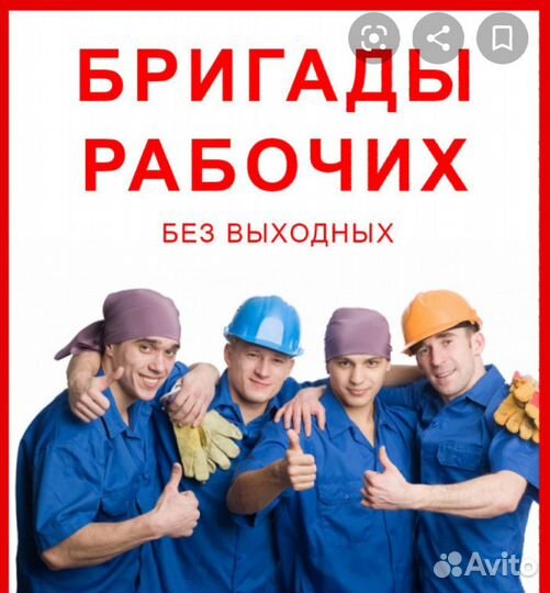 Требуются рабочие