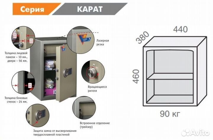 Сейф офисный