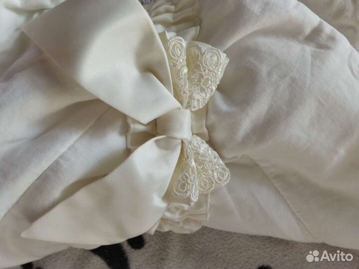 Конверт одеяло на выписку весна/осень