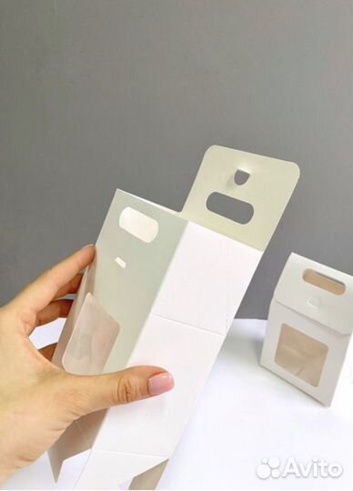 Коробка-сумочка, 10х15,5х6 см. бежевая