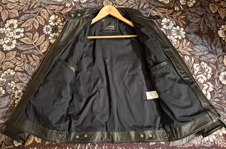 Кожаная куртка мужская