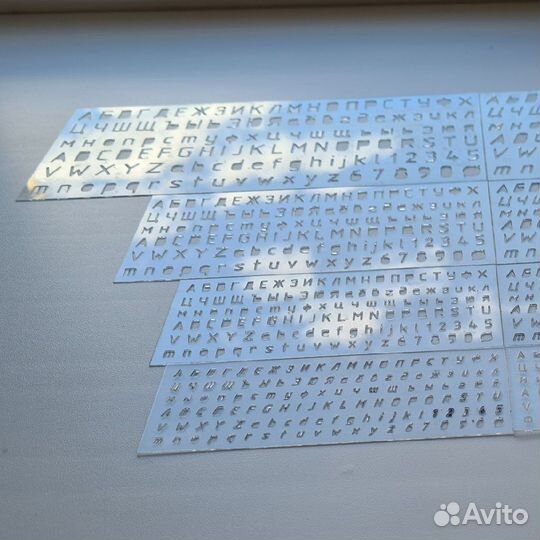 Изготовление трафаретов из пэт