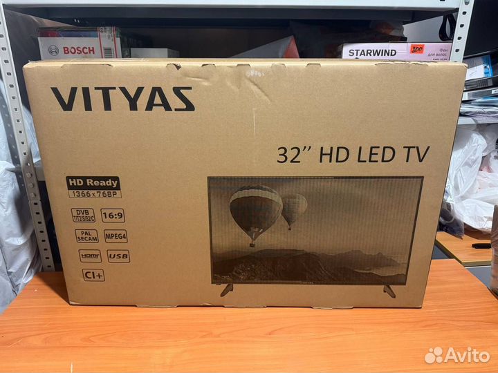 Новый телевизор Витязь 32LH0202