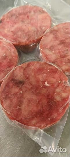 Мясо тунца желтоперого медальоны 500гр цена за упа