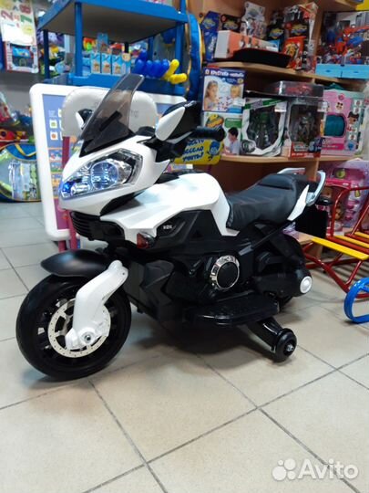 Мотоцикл на аккумуляторе новый для детей 222