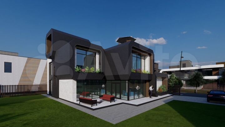 Коттедж 400 м² на участке 8,2 сот.