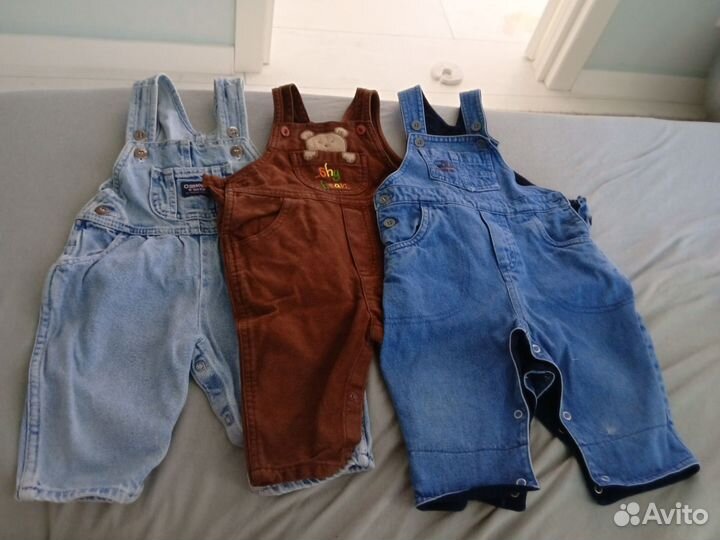 Джинсы детские 3 шт. размер 68