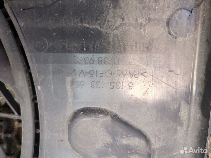 Вентилятор радиатора Ford Focus 2, 2005