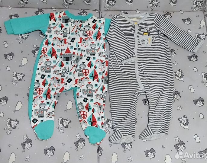 Пакет одежды для малыша от 0 - 6 мес