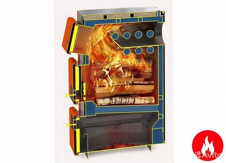 Твердотопливный котел теплодар куппер про-16 (2.0)