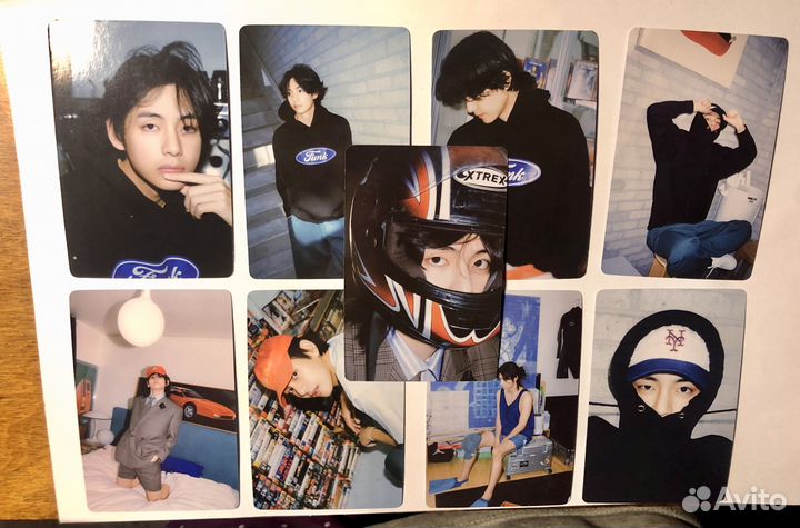 Карточки Ким Тэхен BTS V Layover