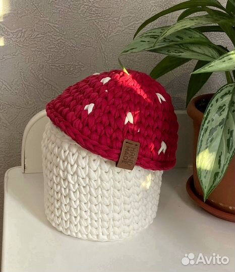 Интерьерные корзины и кашпо ручной работы