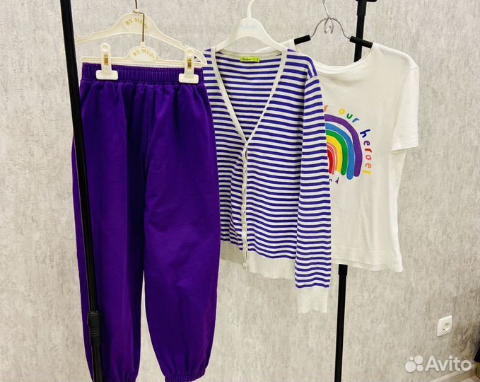 Вещи пакетом на девочку 140 146 152