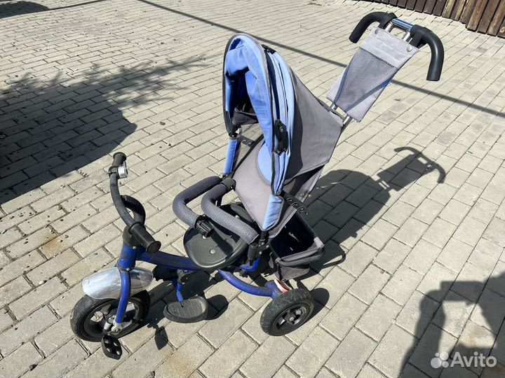 3х колесный велосипед детский с ручкой