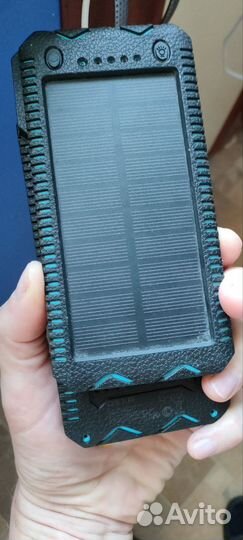 Портативный аккумулятор dexp Solar Power черный