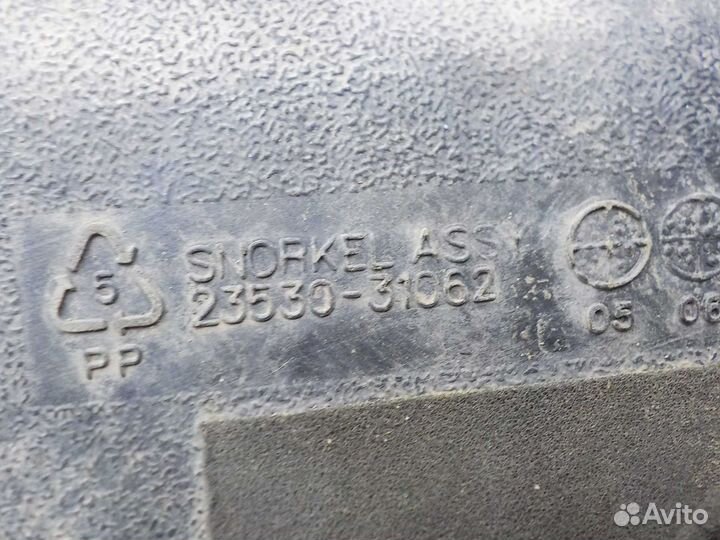 Воздухозаборник ssangyong actyon