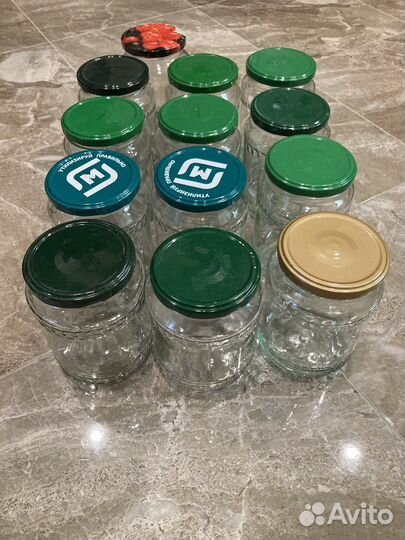 Банка стеклянная