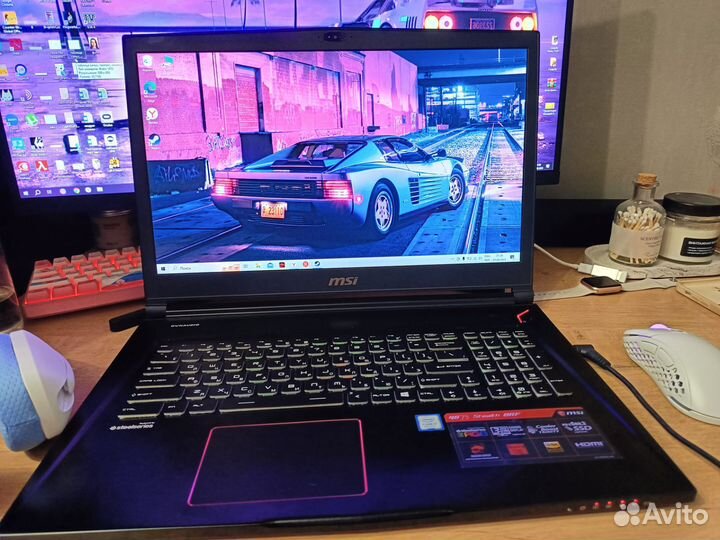 MSI core i7-8750h, gtx1070, 120hz